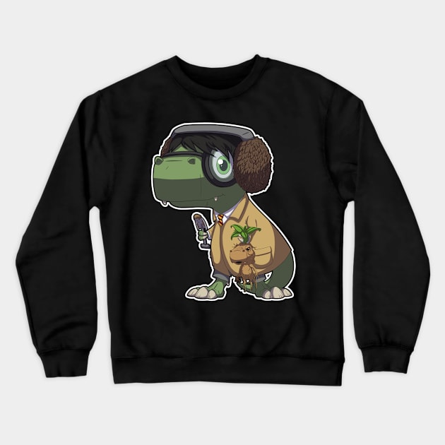 Dino mandrake Crewneck Sweatshirt by DinoTropolis